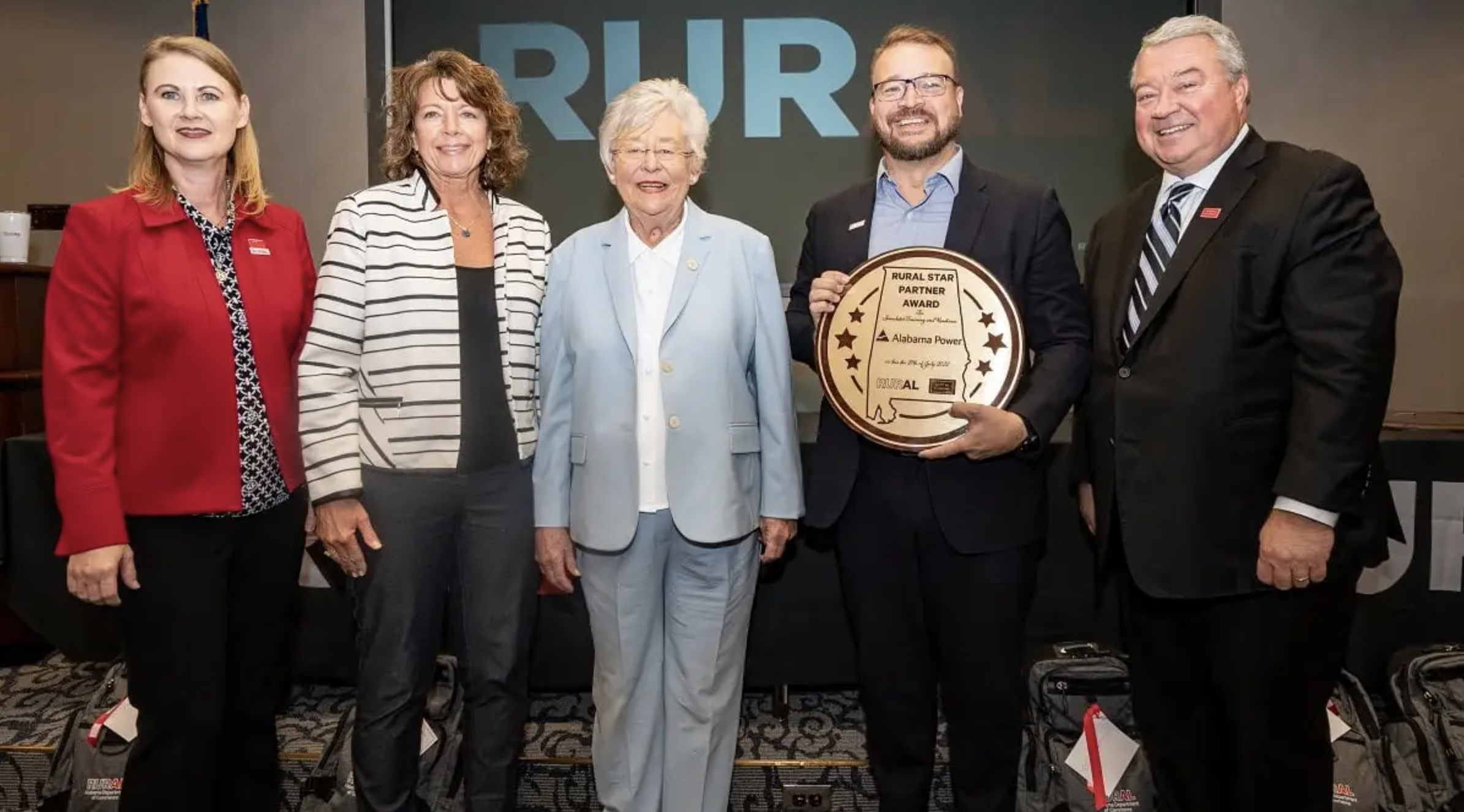 Alabama Power Rural Partnership Award Acceptance